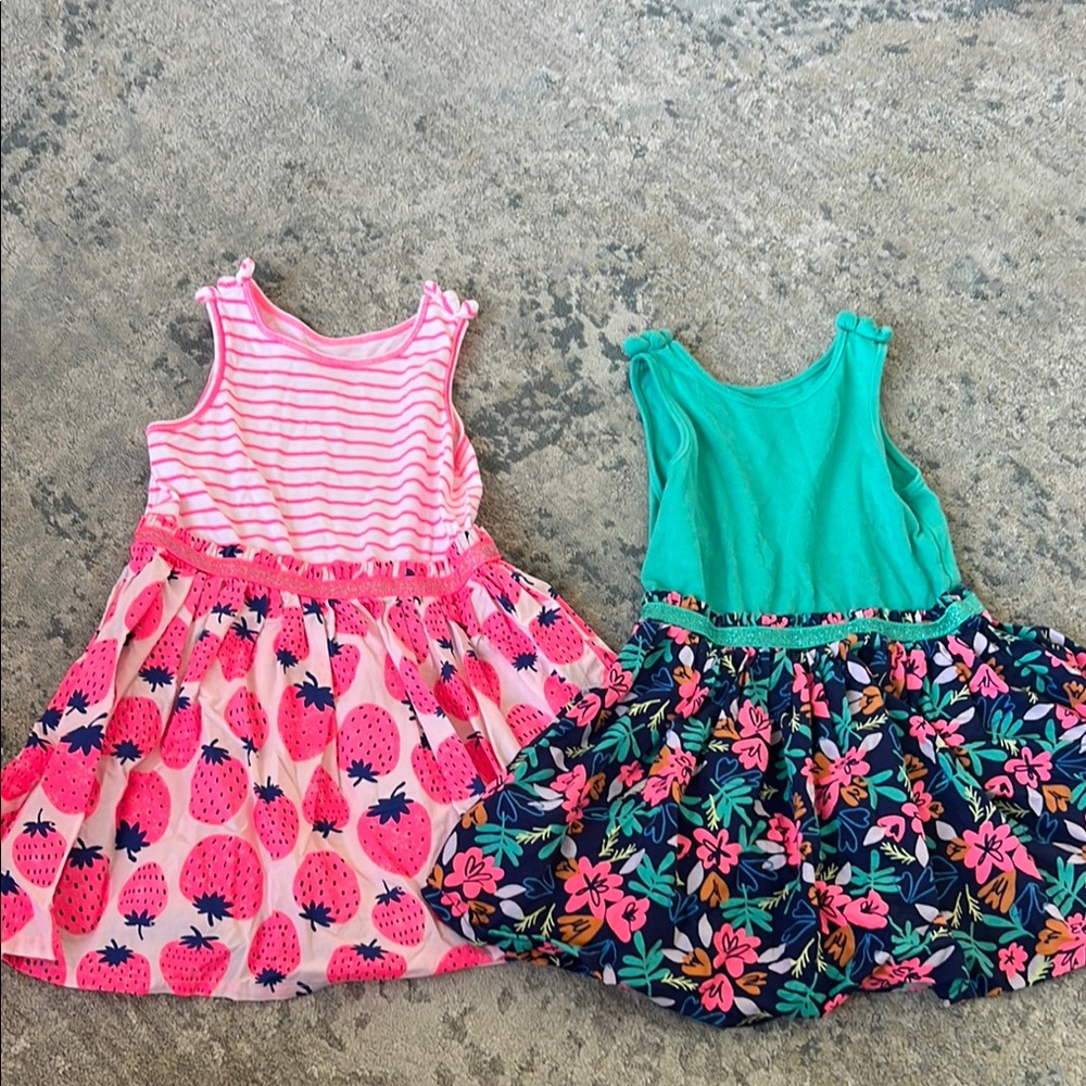 Colorful Kids Dresses Set